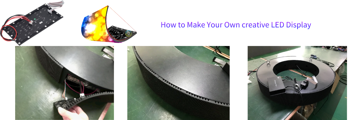 XINTAI LED flexible led display module_14 XINTAI LED fleksibelt led display modul_14